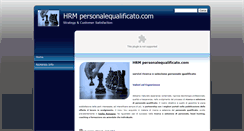 Desktop Screenshot of hr-personalequalificato.com